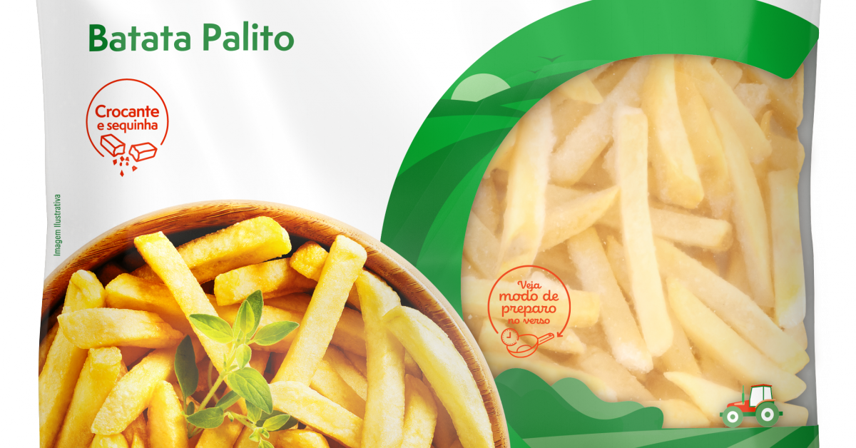 Copacol Produtos Batata Palito Pré Frita Congelada 400g