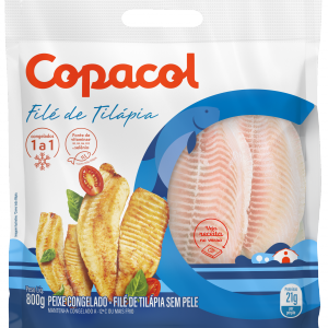 Filé de Tilápia Congelado 800g