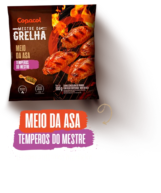 Meio da Asa - Temperos do Mestre