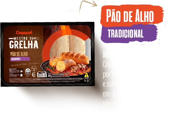 Pão de Alho Tradicional